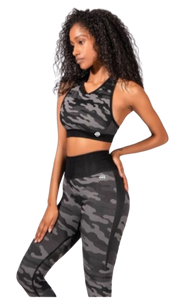 Black/Gray Camo Seamless Set (2 piece)