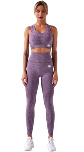 Dark Purple Seamless Set ( 2 piece)