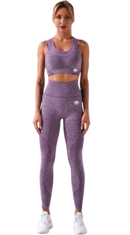 Dark Purple Seamless Set ( 2 piece)