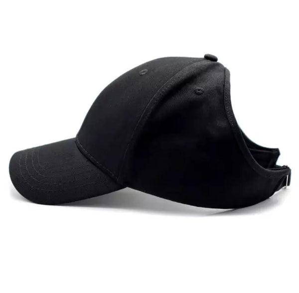 Silk Lined, Open Back, Baseball Hat