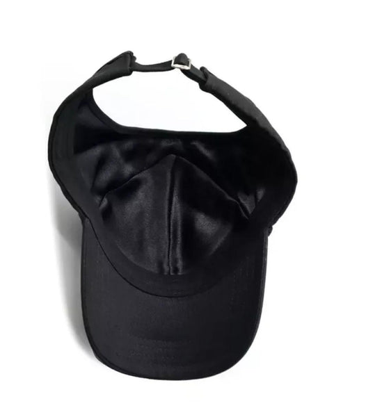 Silk Lined, Open Back, Baseball Hat